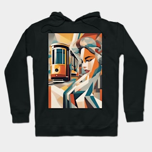 A Woman and a Tram 002 - Post-soviet realism - Trams are Awesome! Hoodie